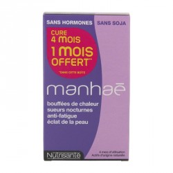 Nutrisanté manhaé cure de 4 mois dont 1 mois offert 120 capsules