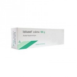 Ialuset crème tube acide hyaluronique 100g