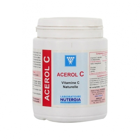 Nutergia acerol C 60 comprimés
