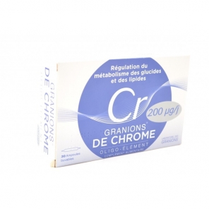 Ea Pharma Granions de Chrome 200ug 30 ampoules 