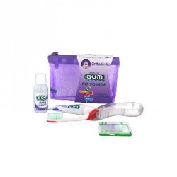 Gum Kit Voyage Orthodontie trousse de 4 produits