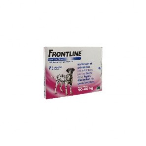 Mérial Frontline Spot-On Chien L 20-40 kg 4 Pipettes