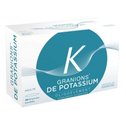 Ea granions de potassium 30 ampoules