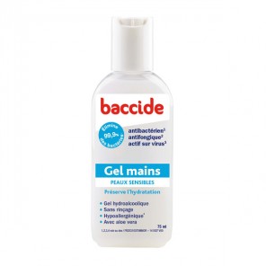 Cooper baccide gel mains peaux sensibles 30ml