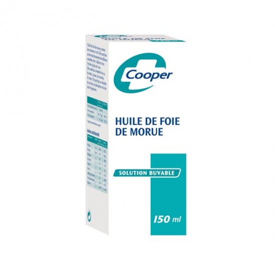 Cooper Huile de foie de morue 150ml