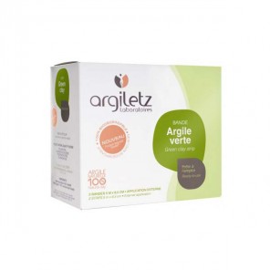 Argiletz bandes d'argile verte x2