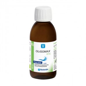 Nutergia Oligomax zinc complément alimentaire flacon 150ml