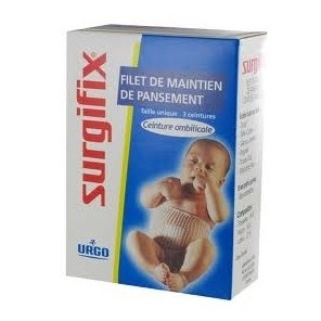 Urgo surgifix filet tubulaire ceinture ombilicale 3 filets