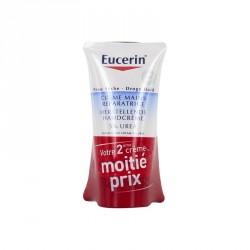 Eucerin crème mains réparatrice 5% urée 75ml x2