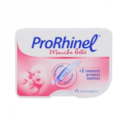 Novartis ProRhinel mouche bébé + 2 embouts jetables